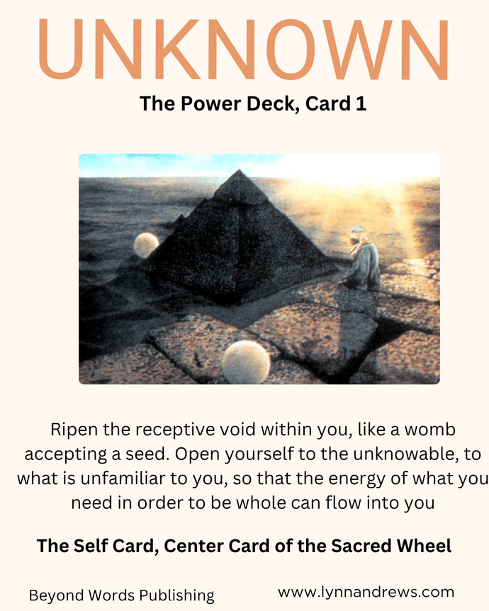 The Power Deck - The Cards of Wisdom - Unknown #1