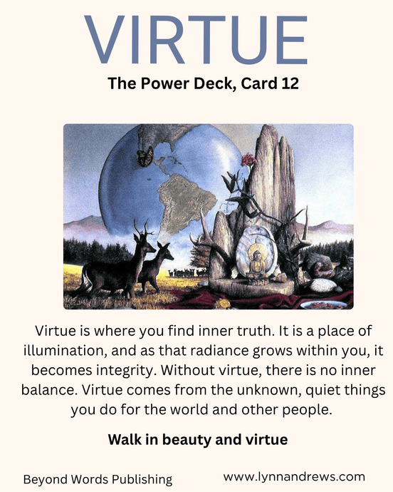 The Power Deck - Cards of Wisdom - Virtue #12